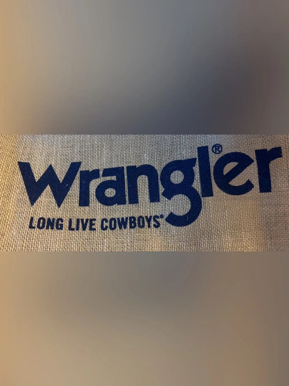 Wrangler Jute Tote Bag